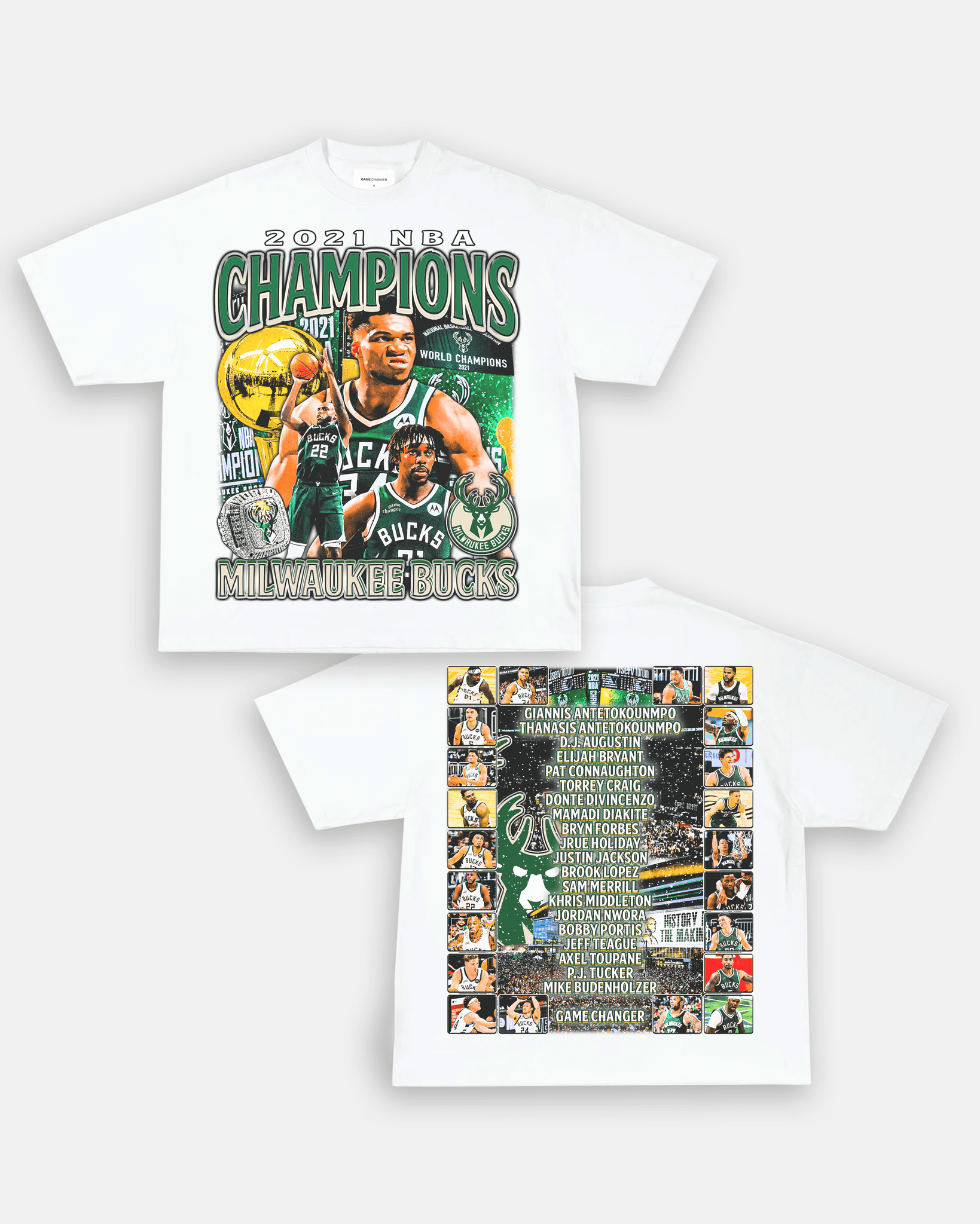 2021 NBA CHAMPIONS TEE - [DS]