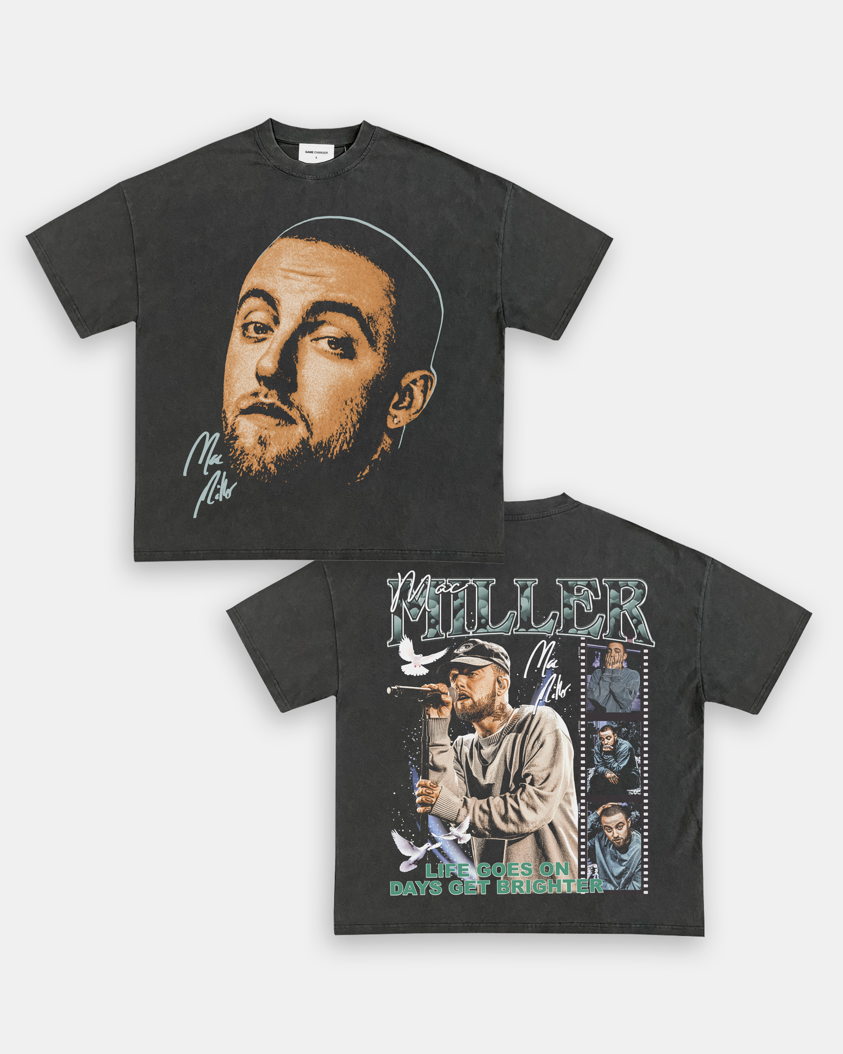 BIG FACE MAC MILLER TEE - [DS]