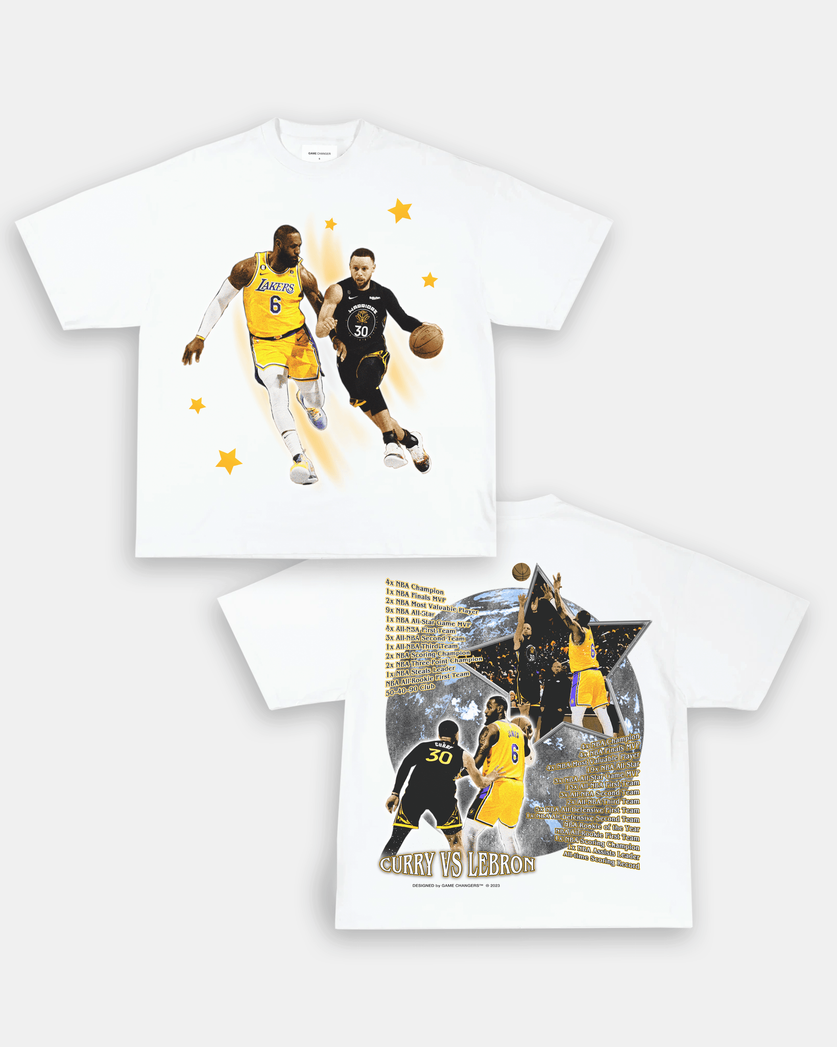 CURRY VS LEBRON TEE - [DS]