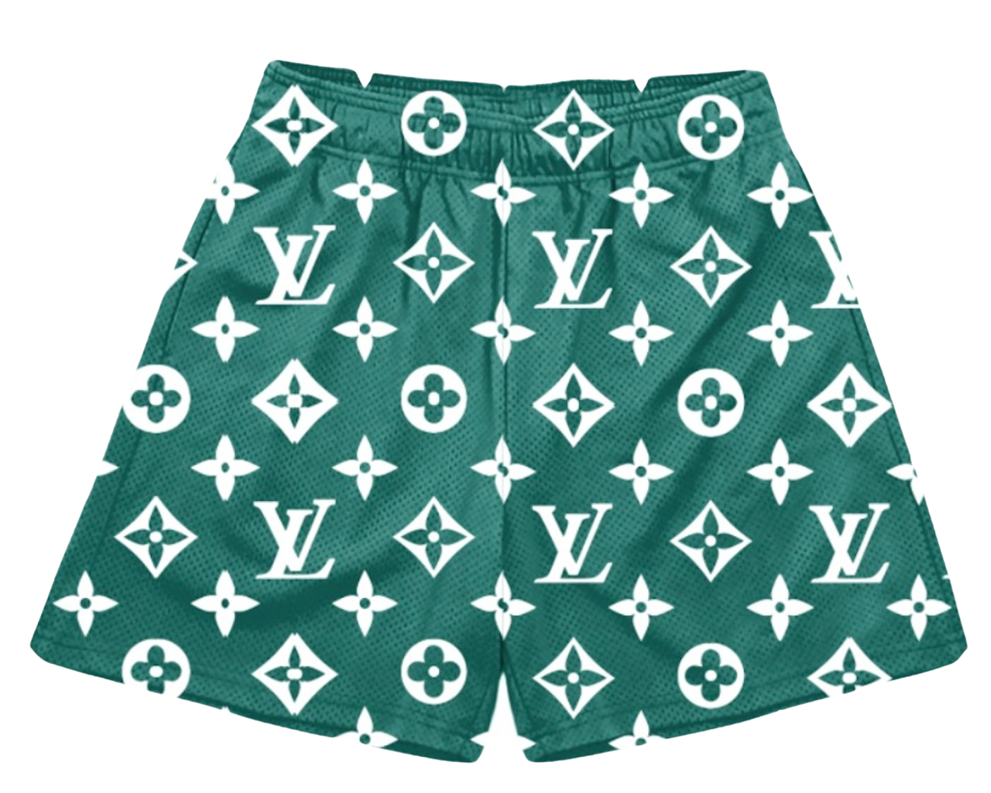 TEAL L V SHORTS