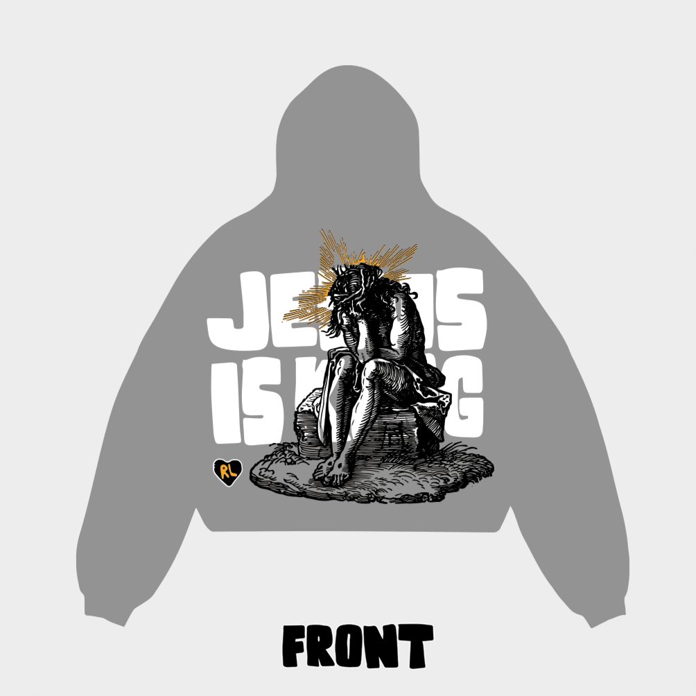 "Jesus Is King" Graphic Hoodie